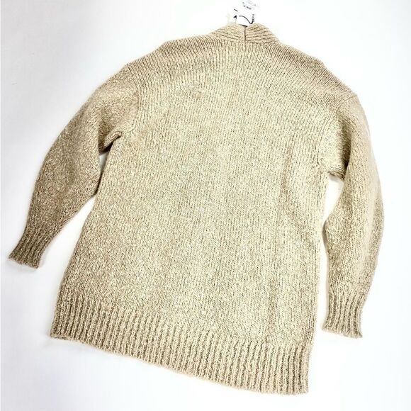 Isabel Marant Etoile Scott Cardigan brown alpaca button front 38 - Picture 2 of 11